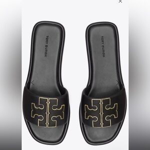 Tory Burch double T sport slide